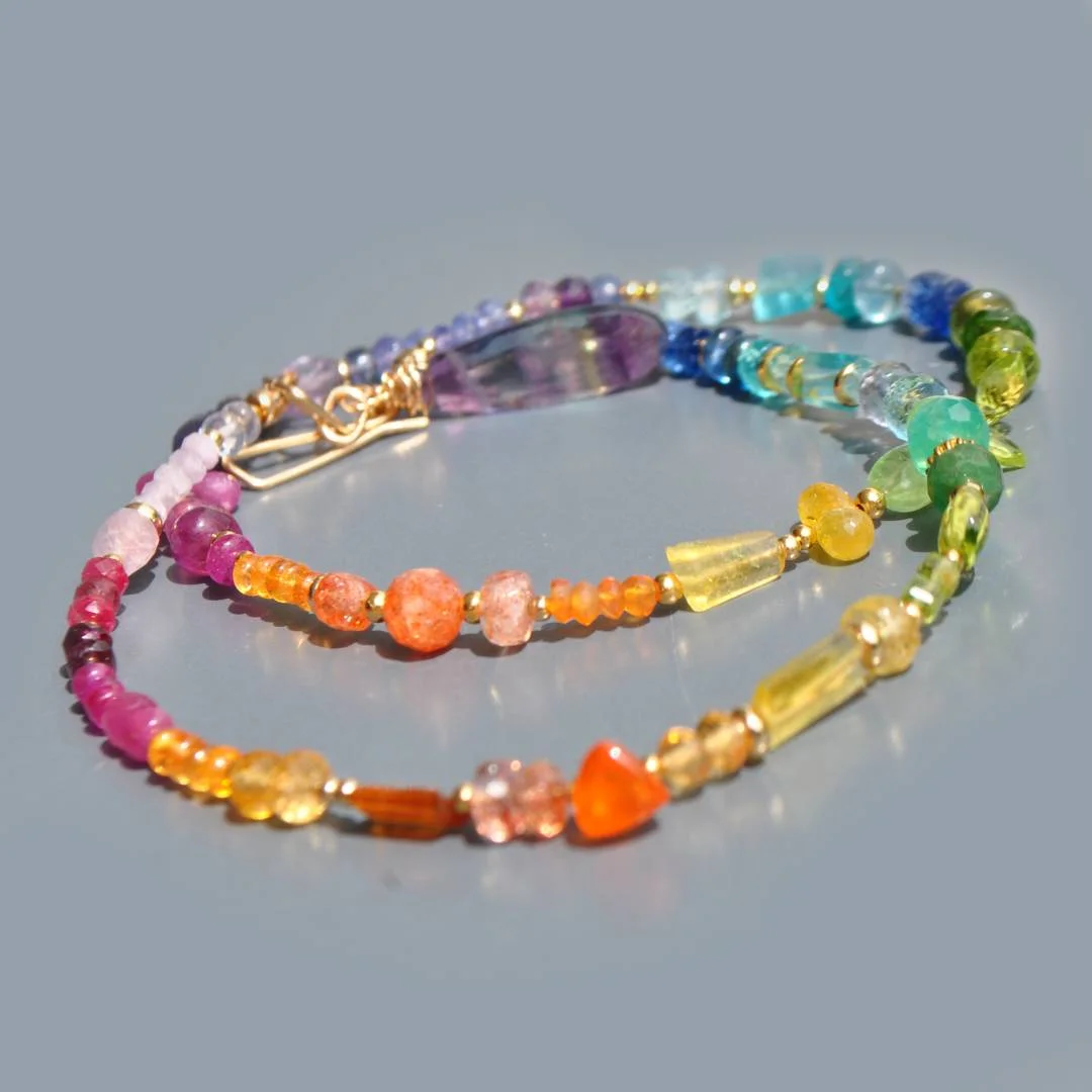 Bracelet orange jaune